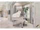 A white grand piano sits in a sunlit room with large windows and plantation shutters at 3409 Carpel St, Plant City, FL 33566