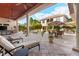 Relaxing patio with lounge chairs and pool view at 3409 Carpel St, Plant City, FL 33566