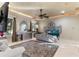 Spacious Primary bedroom with ornate bed and sitting area at 3409 Carpel St, Plant City, FL 33566