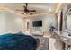 Bright Primary bedroom with ensuite bathroom access at 3409 Carpel St, Plant City, FL 33566