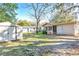 Large backyard with shed and open space at 4201 S Covina Cir, Tampa, FL 33617