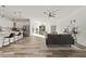 Open floor plan with modern kitchen and living area at 14059 Gailwood Ave, Port Charlotte, FL 33953