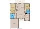 Detailed floor plan showcasing the layout of the entire home at 3097 Royal Palm Dr, North Port, FL 34288