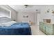 Bedroom with a queen-size bed, couch and dresser at 3310 Middletown St, Port Charlotte, FL 33952