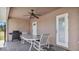 Patio with table, chairs and grill at 3310 Middletown St, Port Charlotte, FL 33952