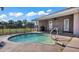 Private pool with patio access at 3310 Middletown St, Port Charlotte, FL 33952
