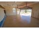 Spacious garage with overhead door and ample storage space at 649 Maltese Dr, Punta Gorda, FL 33950