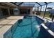 Refreshing pool and spa with water feature at 649 Maltese Dr, Punta Gorda, FL 33950