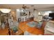 Bright and airy living room with hardwood floors and comfortable seating at 726 Macedonia Dr, Punta Gorda, FL 33950