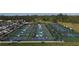 Aerial view of numerous pickleball courts at 726 Macedonia Dr, Punta Gorda, FL 33950