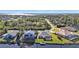 Aerial view of waterfront homes and community at 1070 March Dr, Port Charlotte, FL 33953