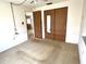 Well-lit bedroom with mirrored closet doors at 21062 Edgewater Dr, Port Charlotte, FL 33952
