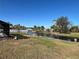 Peaceful canal view from the backyard at 21062 Edgewater Dr, Port Charlotte, FL 33952