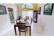 Formal dining room featuring a wood table and chair set at 26247 Stillwater Cir, Punta Gorda, FL 33955