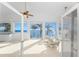 Sunroom offering stunning water views at 341 Severin Se Rd, Port Charlotte, FL 33952