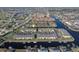 Aerial view of waterfront condo community at 4000 Bal Harbor Blvd # 126, Punta Gorda, FL 33950