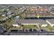 Aerial view of waterfront condo community with pool and boat slips at 4000 Bal Harbor Blvd # 126, Punta Gorda, FL 33950