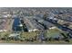 Aerial view of condo building near waterway at 4000 Bal Harbor Blvd # 126, Punta Gorda, FL 33950