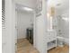 Bright bathroom with shower, toilet and vanity at 4000 Bal Harbor Blvd # 126, Punta Gorda, FL 33950