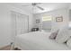 Bedroom with a queen-size bed and built-in closet at 4000 Bal Harbor Blvd # 126, Punta Gorda, FL 33950