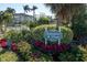 Spinnaker Point community entrance sign at 4000 Bal Harbor Blvd # 126, Punta Gorda, FL 33950