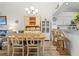 Charming dining area with built-in hutch and adjacent kitchen at 4000 Bal Harbor Blvd # 126, Punta Gorda, FL 33950