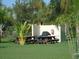 Community picnic area with grills and tables at 4048 Oakview Dr # F2-3, Punta Gorda, FL 33980