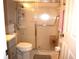 Bathroom with shower, toilet and vanity at 4048 Oakview Dr # F2-3, Punta Gorda, FL 33980