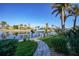 Private boat dock with lift in a peaceful waterfront community at 5541 Almar Dr, Punta Gorda, FL 33950