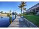 Private boat lift with canal access, perfect for enjoying Florida's waterways at 5541 Almar Dr, Punta Gorda, FL 33950