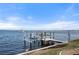 Dock on the water with boat lift at 2102 Palm Tree Dr, Punta Gorda, FL 33950