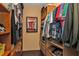 Large walk-in closet with ample shelving and hanging space at 3003 Sikeston, North Port, FL 34286