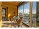 Private balcony with outdoor seating and water views at 99 Vivante Blvd # 312, Punta Gorda, FL 33950