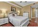Bright bedroom with a comfortable queen-size bed and plenty of storage at 99 Vivante Blvd # 312, Punta Gorda, FL 33950