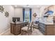 Home office featuring a large desk and comfortable seating at 1428 Powell Valley Dr, Port Charlotte, FL 33953