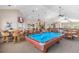 Community room with pool table and seating at 2051 Royal Tern Cir, Punta Gorda, FL 33983