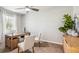 Home office featuring a large desk and two chairs at 2051 Royal Tern Cir, Punta Gorda, FL 33983