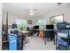 Home office featuring two workstations and plenty of natural light at 27545 Monte Cristo Blvd, Punta Gorda, FL 33955