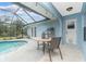 Enjoy the refreshing pool with a screened-in patio for shade at 27545 Monte Cristo Blvd, Punta Gorda, FL 33955