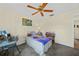 Small bedroom with a twin bed and workspace at 3474 Catskill St, Port Charlotte, FL 33952