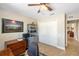 Spacious home office with ample storage and natural light at 1081 Fleetwood Nw Dr, Port Charlotte, FL 33948