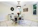 Charming dining room with a round table and four chairs at 17221 Elder Ave, Port Charlotte, FL 33954