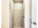 Stand up shower with beige tile and modern fixtures at 17221 Elder Ave, Port Charlotte, FL 33954