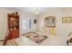 Bright foyer with tile flooring and classic furnishings at 17466 Fuego Ln, Punta Gorda, FL 33955