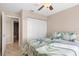 Bedroom with double bed and large closet at 18835 Ashcroft Cir, Port Charlotte, FL 33948