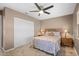 Bedroom with a queen bed and large closet at 18835 Ashcroft Cir, Port Charlotte, FL 33948