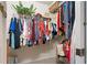 Closet with organized shelving and plenty of hanging space at 219 White Marsh Ln, Rotonda West, FL 33947