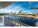 Scenic waterfront view from balcony, overlooking canal at 3307 Nevis Ct, Punta Gorda, FL 33950