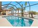 Enjoy breathtaking canal views from this screened pool and lanai at 3948 La Costa Island Ct, Punta Gorda, FL 33950