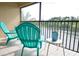 Relaxing screened balcony with water views at 4048 Oakview Dr # F2-4, Punta Gorda, FL 33980